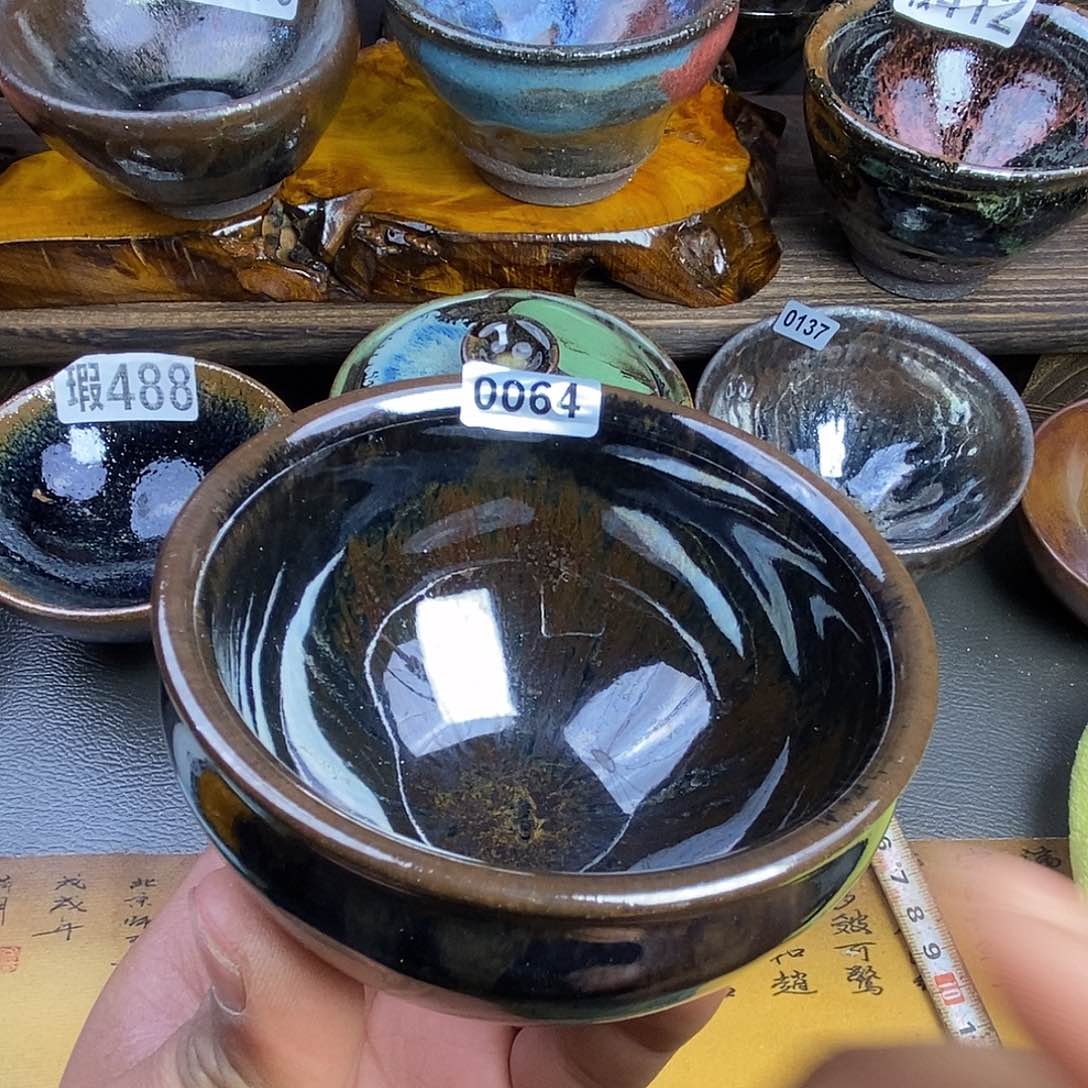 茶盏微瑕建盏主人杯子