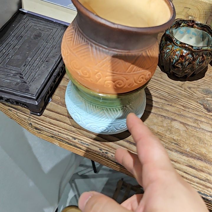 紫砂花盆粗陶盆粗陶