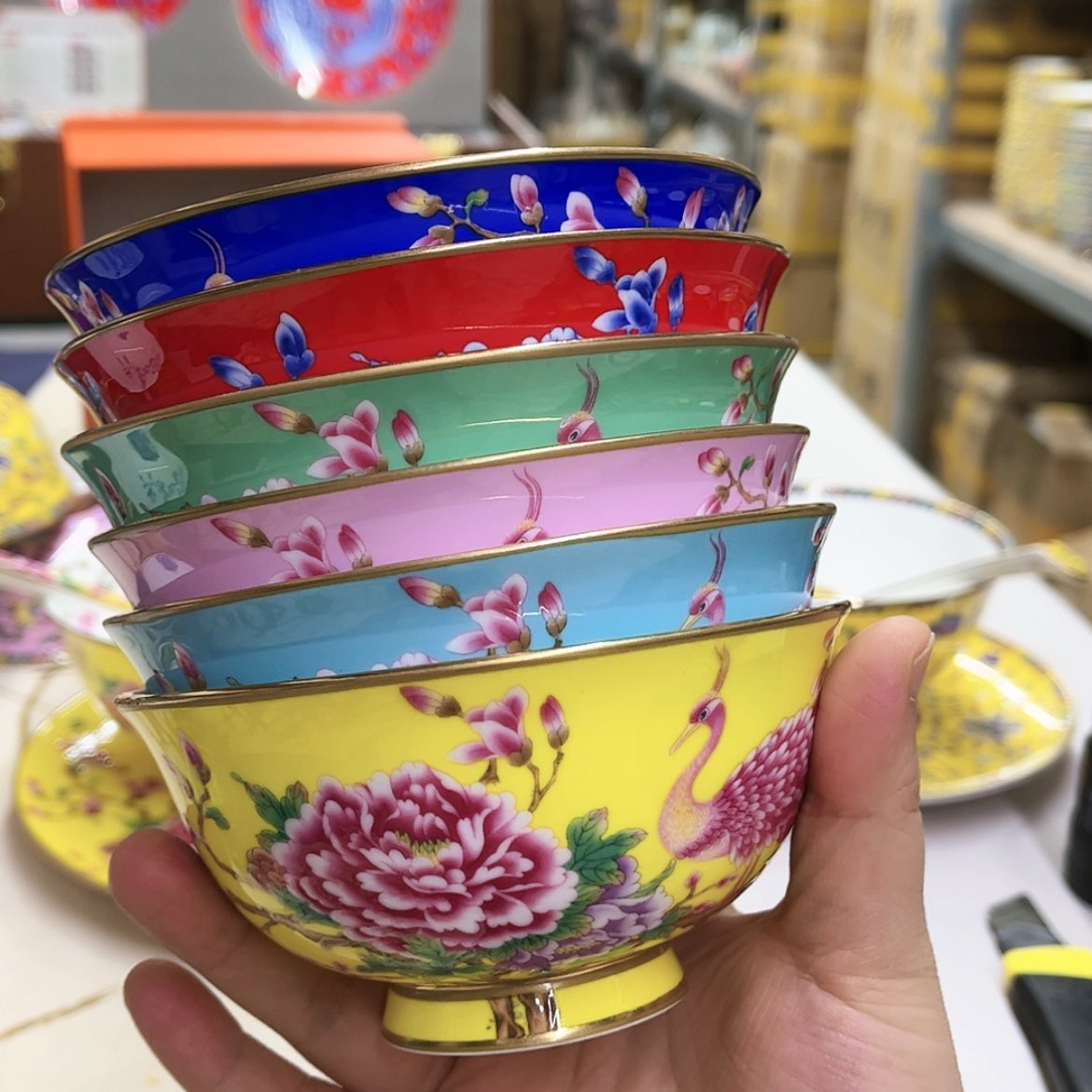 【闪购商品】骨瓷4.5英寸6混。。。。。。