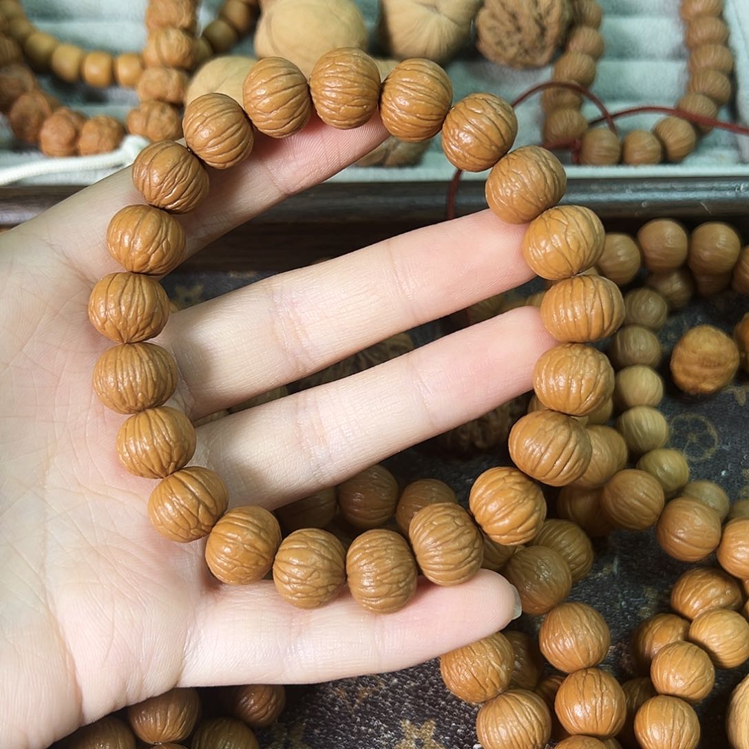 核桃手串/手链吃***人12土豪