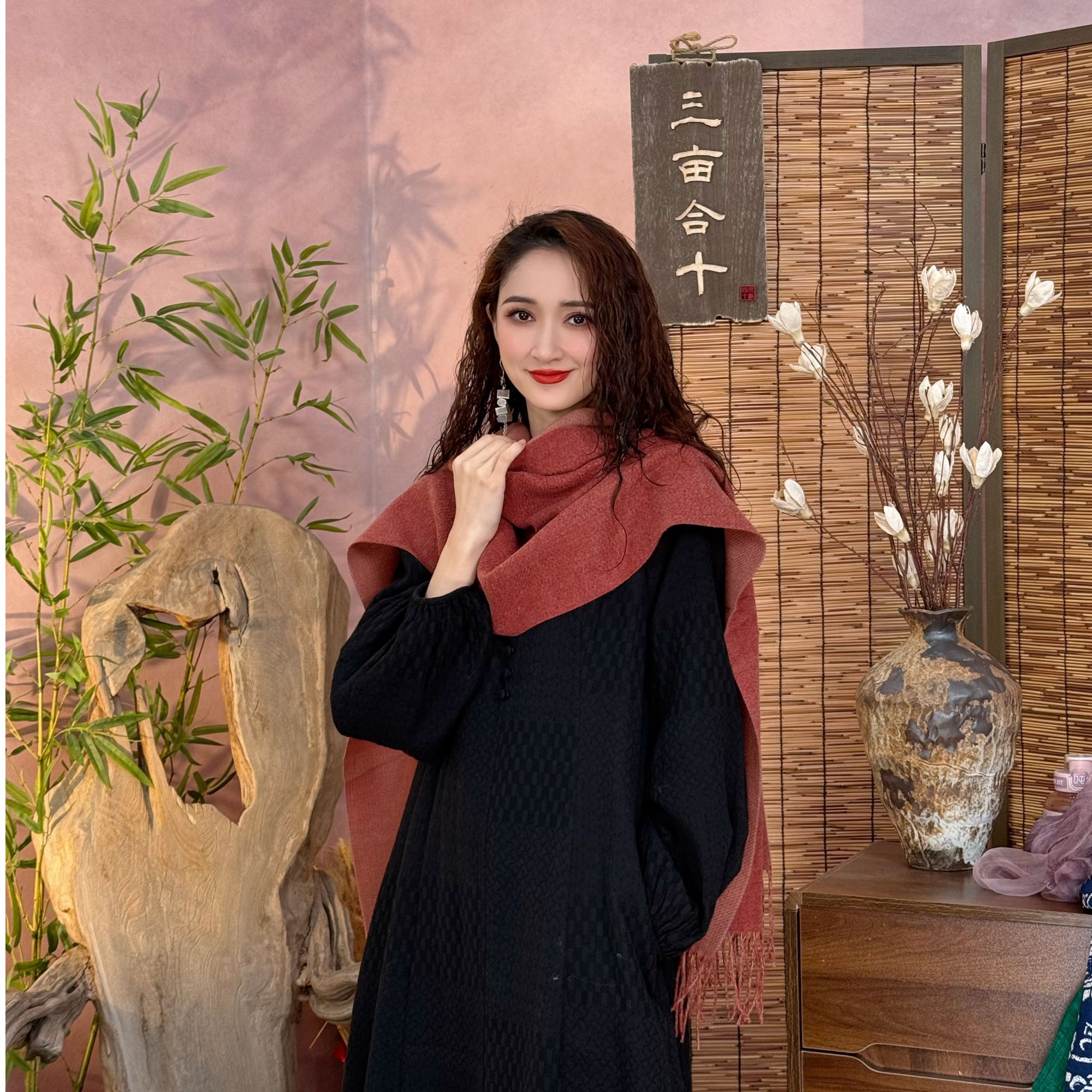 绽放百搭时尚披肩