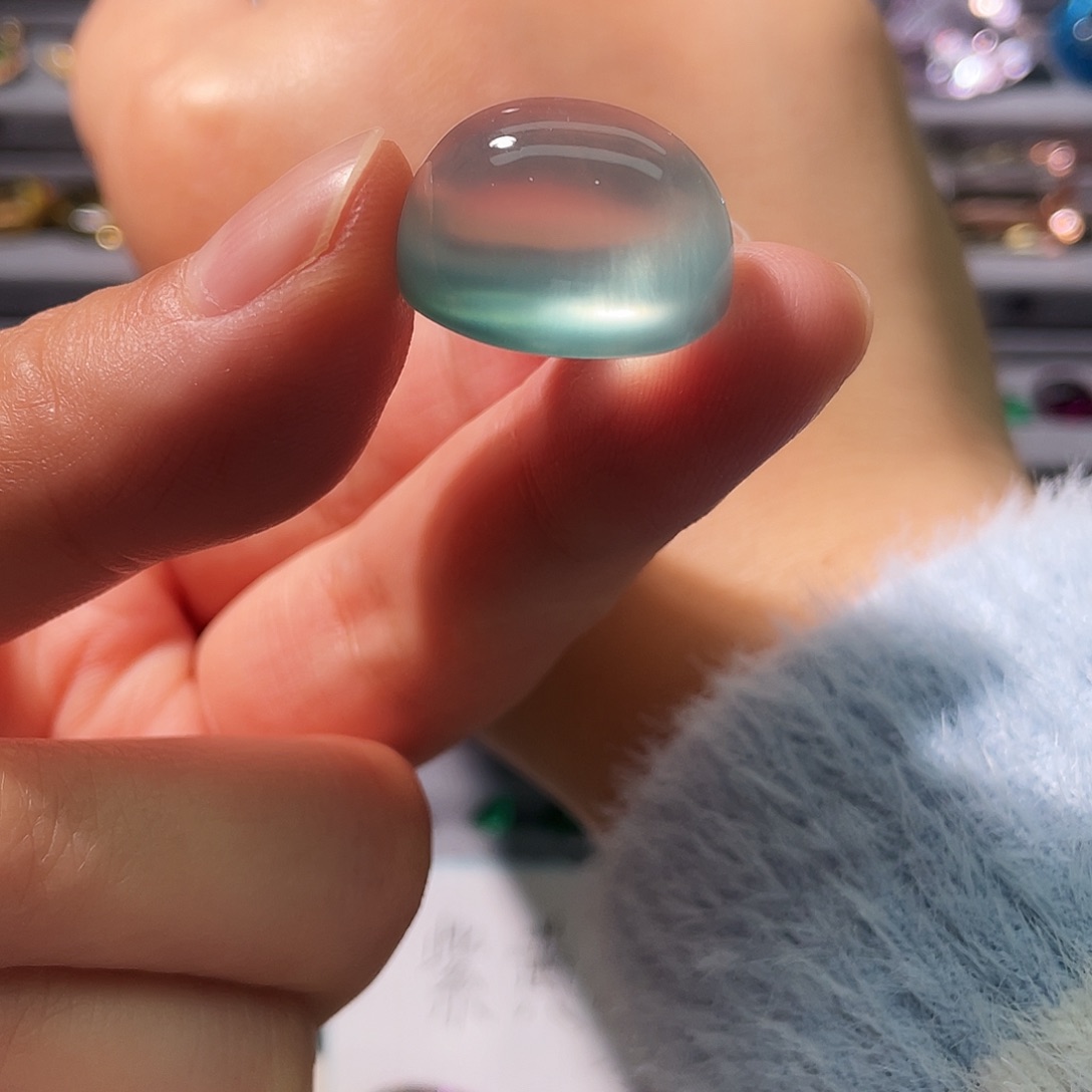 葡萄石裸石未镶嵌35ct