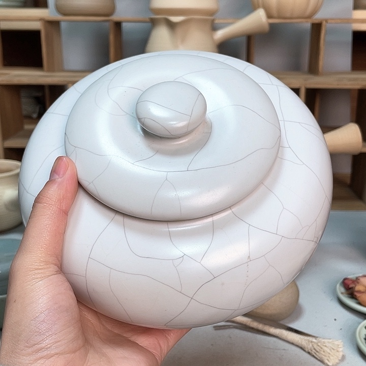 壶老段烧陶瓷茶器！