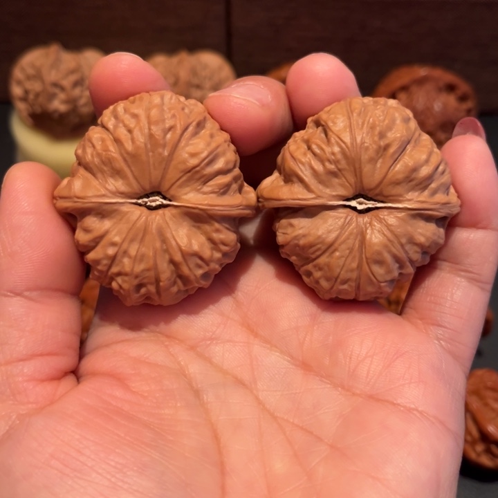 不***生文玩核桃吊坠南瓜墩