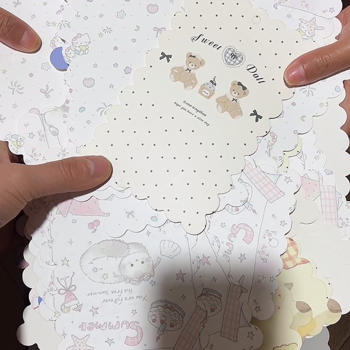 10×16花边混装100张