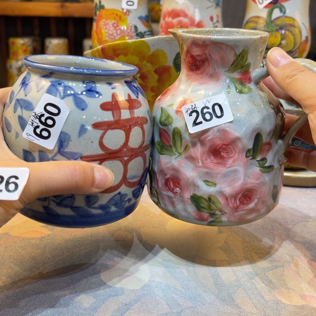 竹***竹瓷片景德镇手工制作