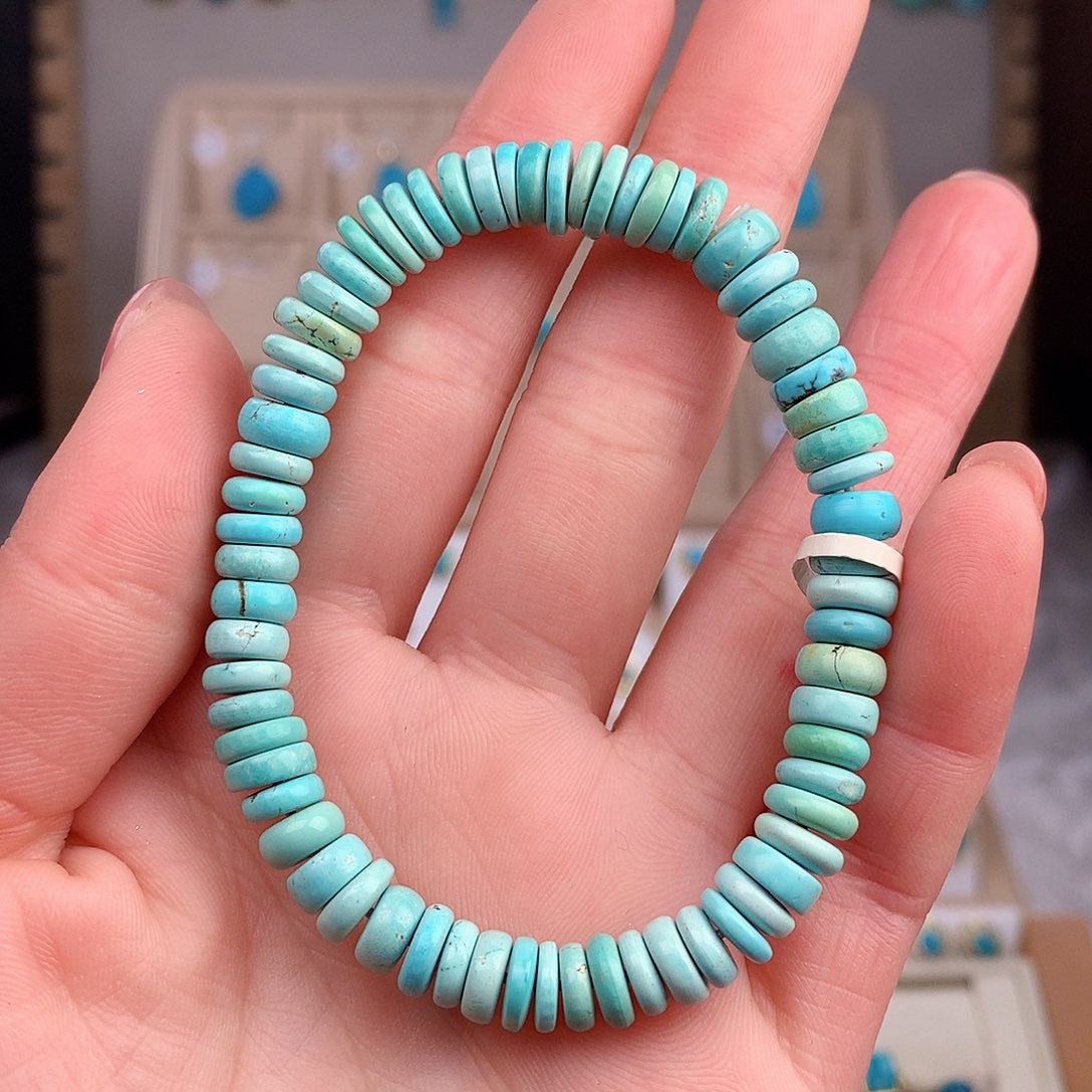 绿松石手链未镶嵌