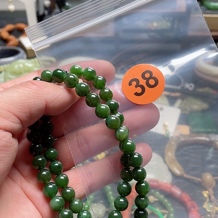 和田玉项链未镶嵌李*