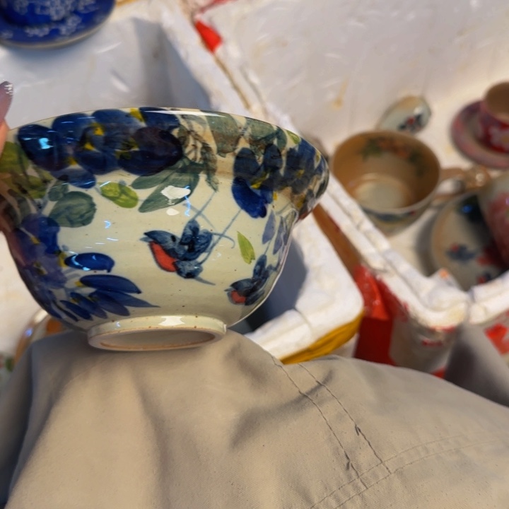 瓷片景德镇陶瓷手工手绘