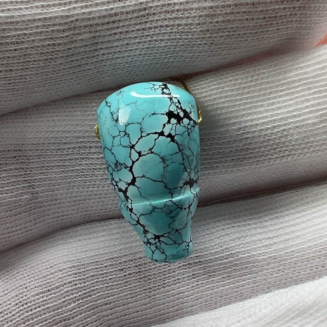 绿松石三通 未镶嵌