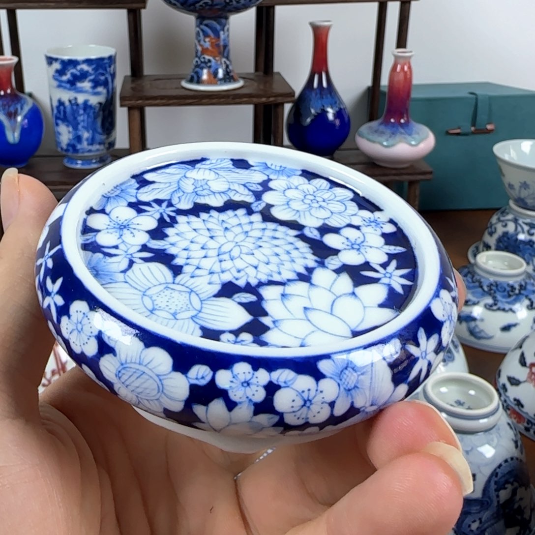 杯子景德镇纯手工陶瓷背背1111