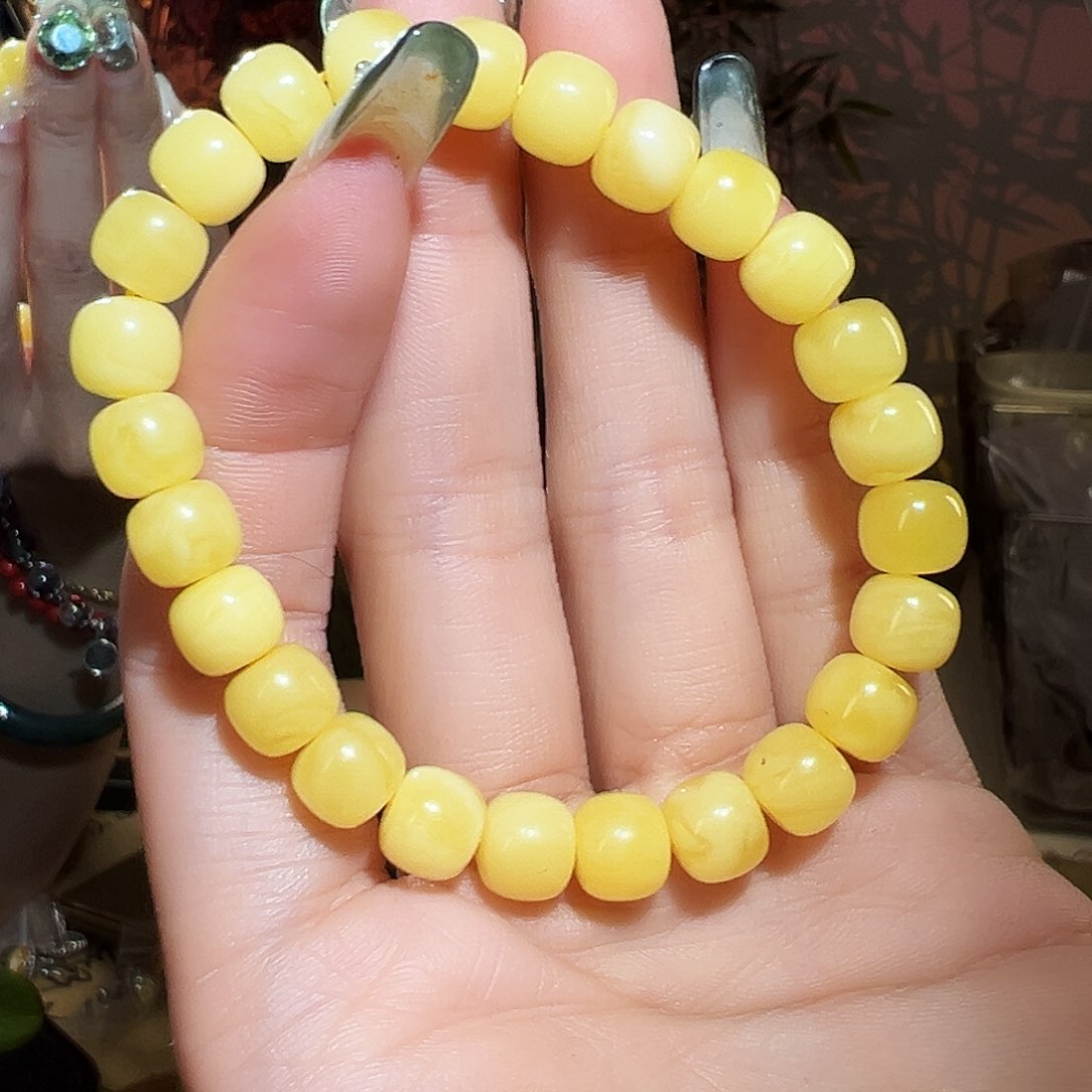 琥珀手串未镶嵌啊啊啊啊啊