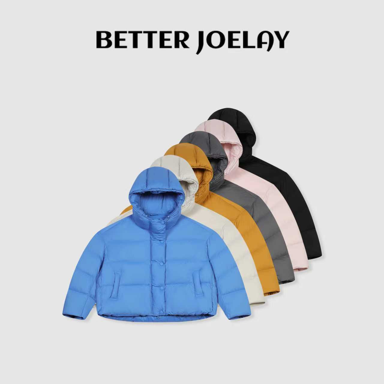 BETTER JOELAY-【四格】90白鸭绒羽绒服休闲通勤风ZYD112