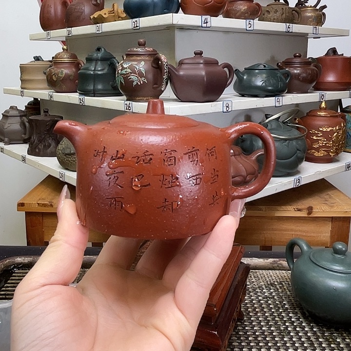 紫砂茶壶全手工制作