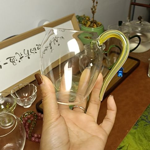 怡然公道杯 凤尾把