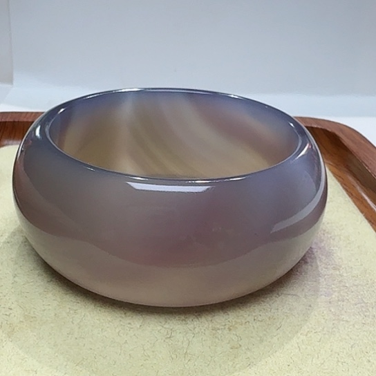 玛瑙/玉髓手镯未镶嵌空**若