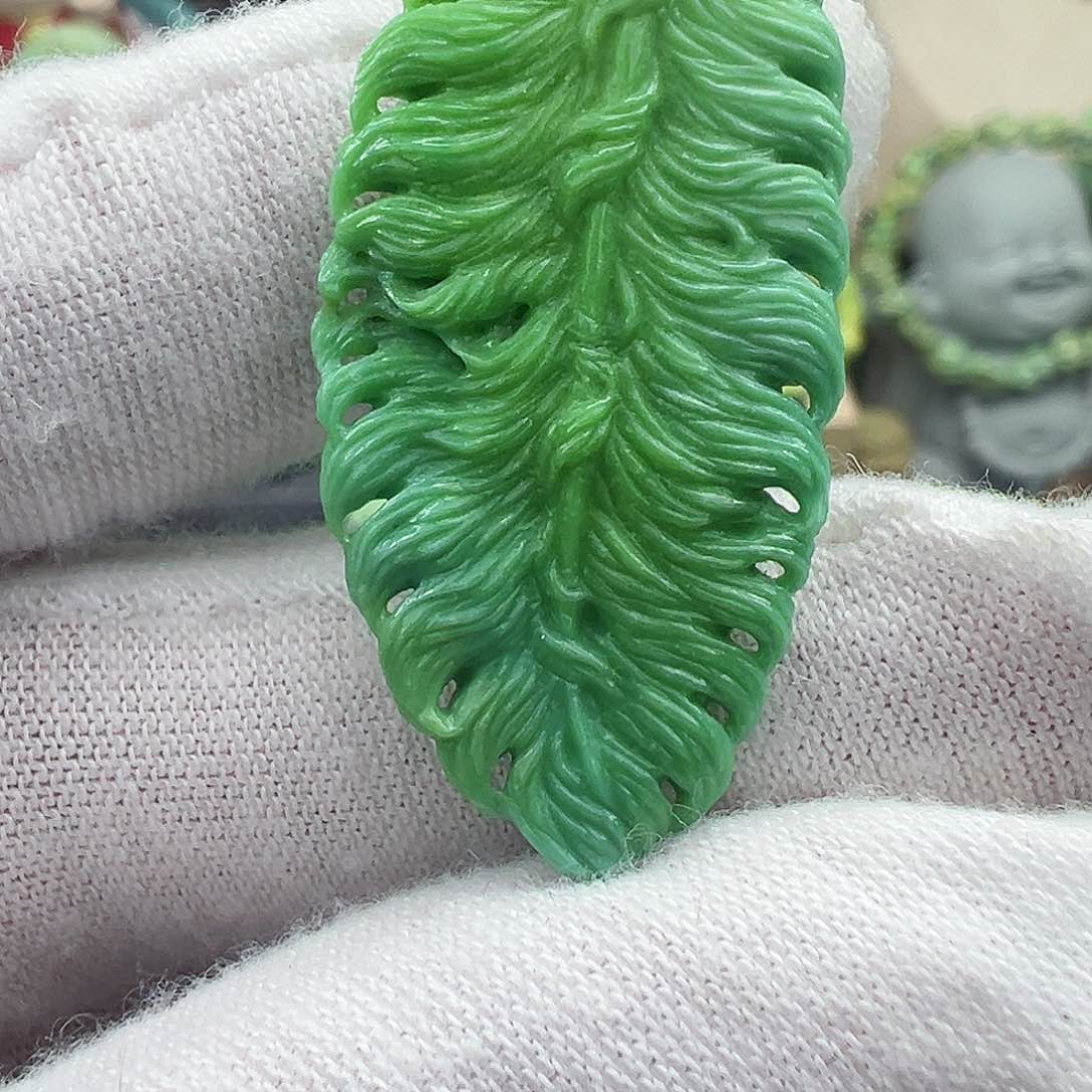 绿松石菜籽黄绿松石Z未镶嵌