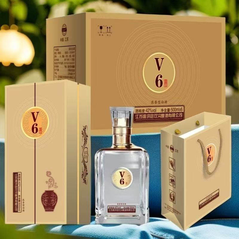 交天下 微6白酒 浓香型42度