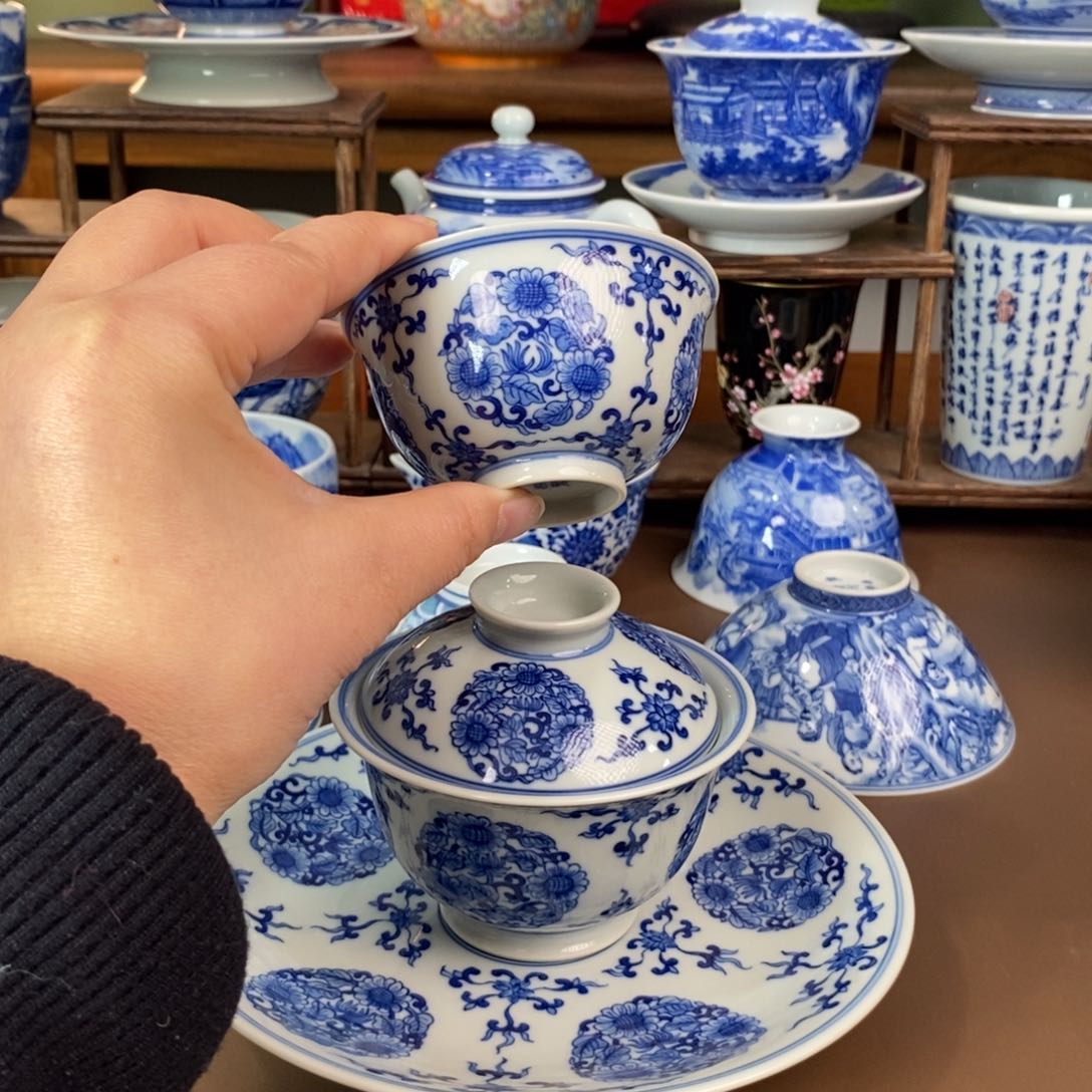 景德镇陶瓷手工手绘