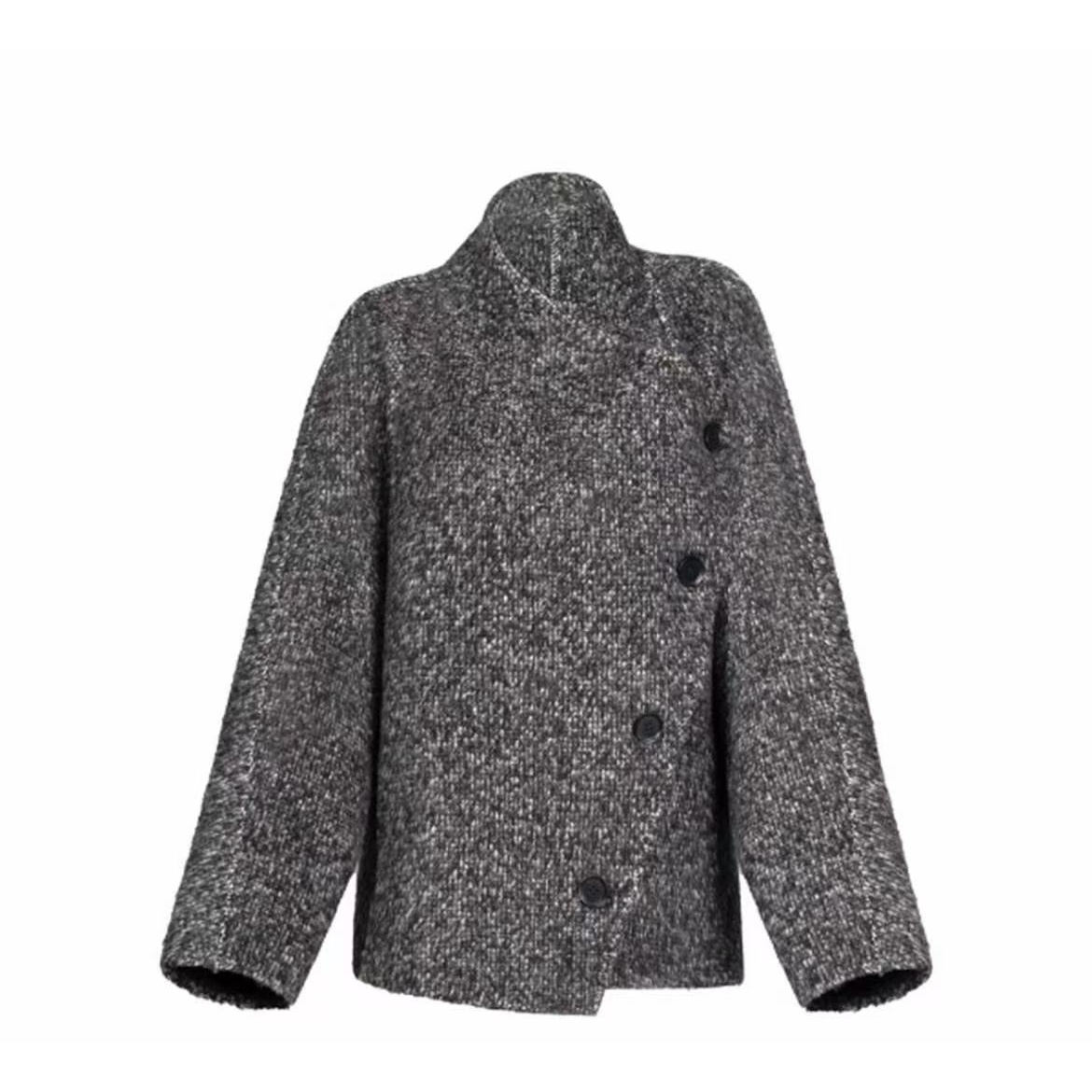 原创设计师80026时尚款双面羊绒秋冬大衣