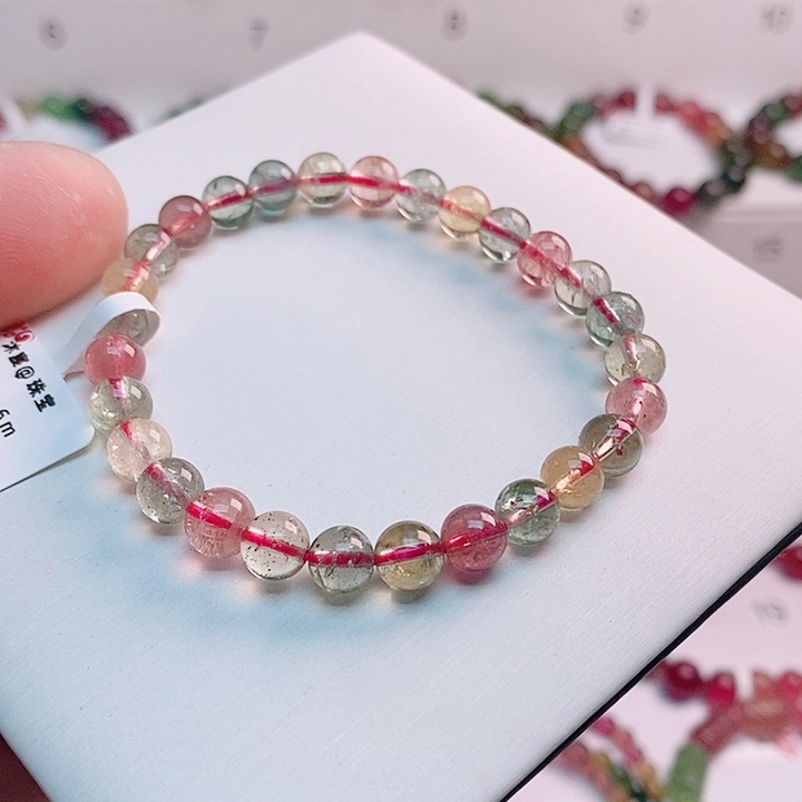 碧玺手链未镶嵌32号