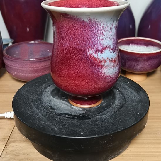 杯钧瓷杯子， 纯手工制作