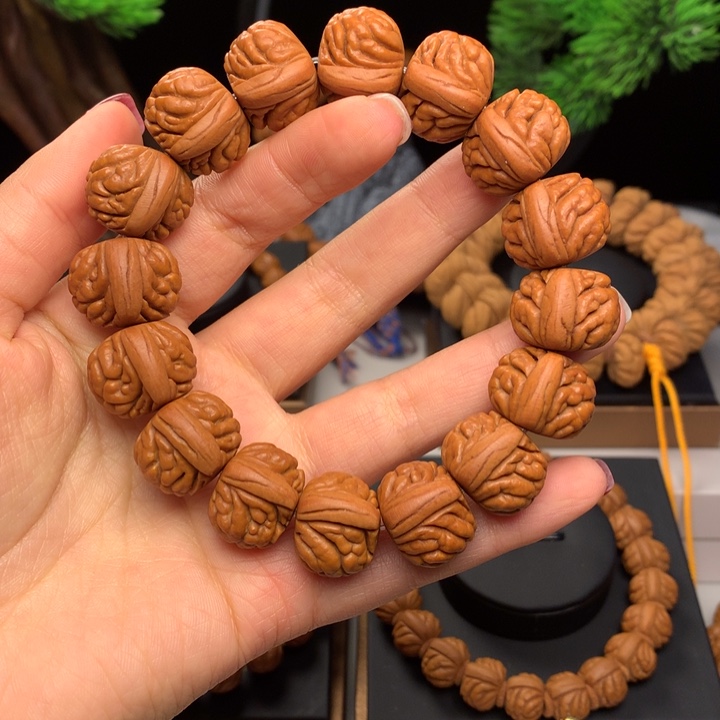 桃核吊坠红魔荔枝19尺寸