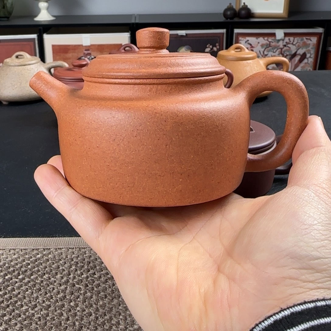 茶壶紫砂微瑕德钟