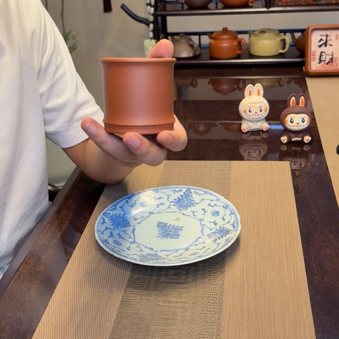 茶壶紫砂红皮龙主人杯