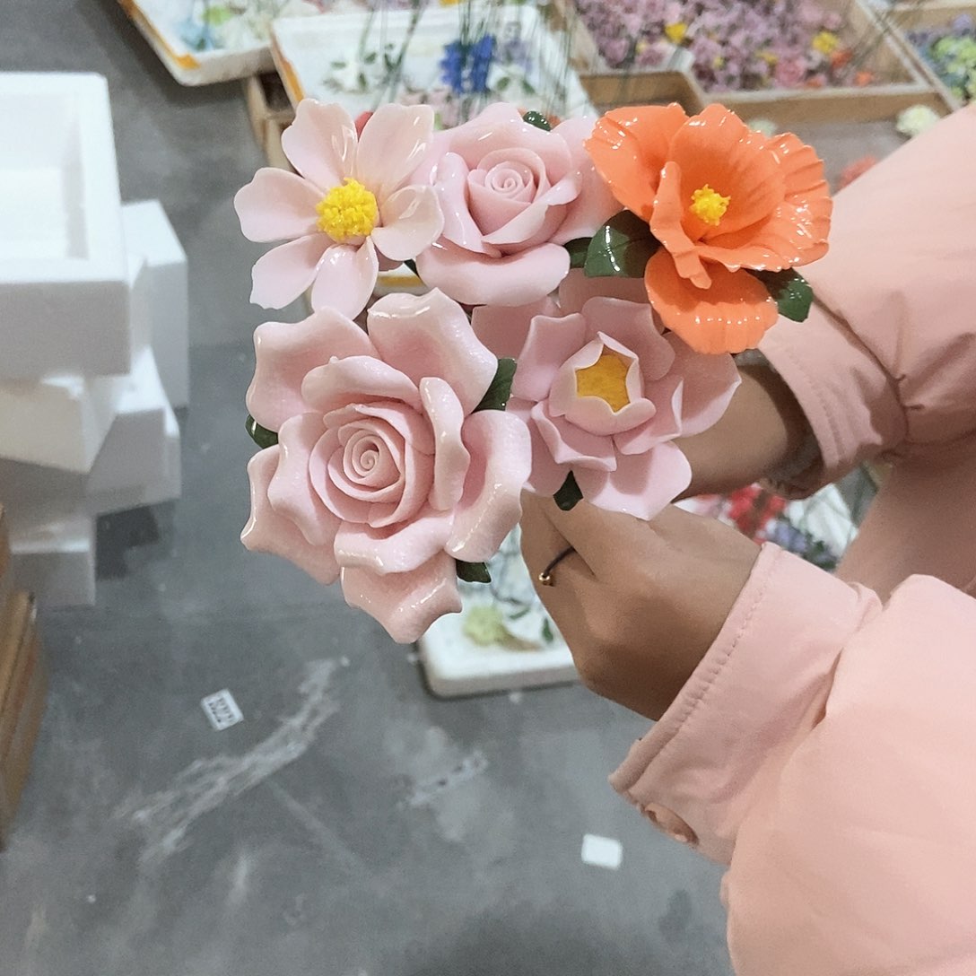 摆件陶瓷艺术家的