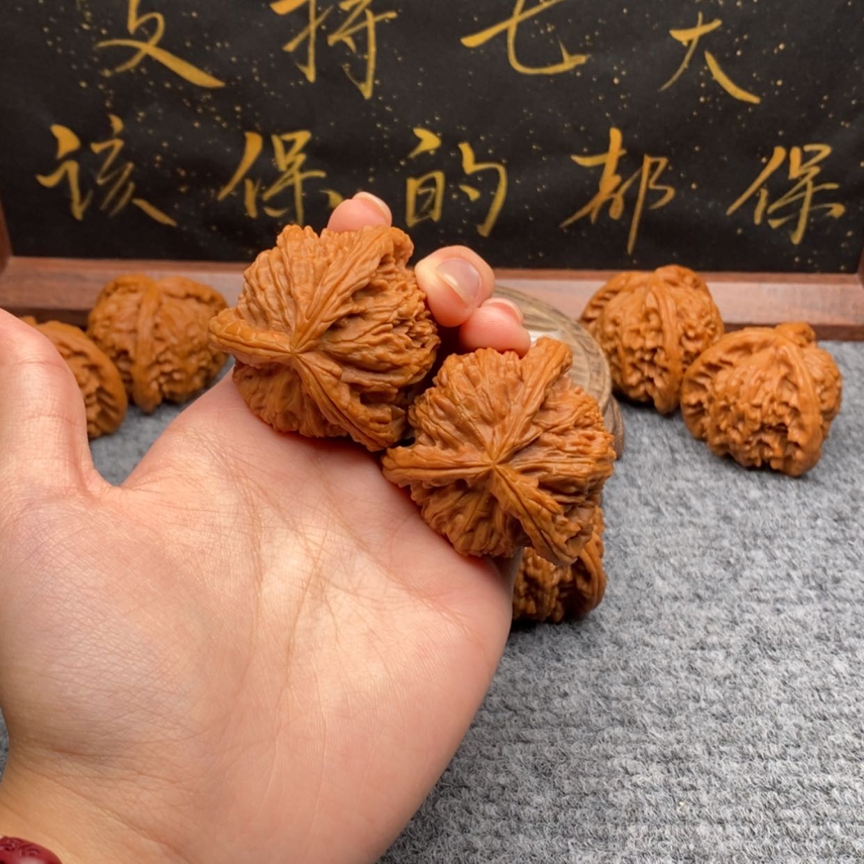 【闪购商品】吊坠文玩核桃对**'