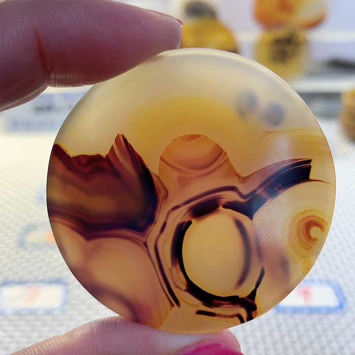 玛瑙/玉髓吊坠未镶嵌