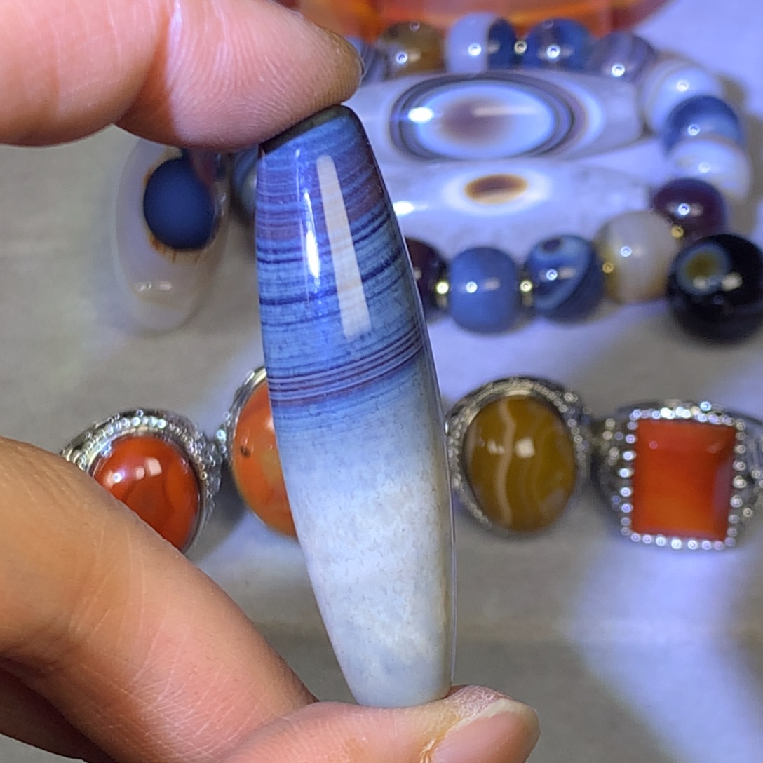 玛瑙/玉髓未镶嵌颈饰