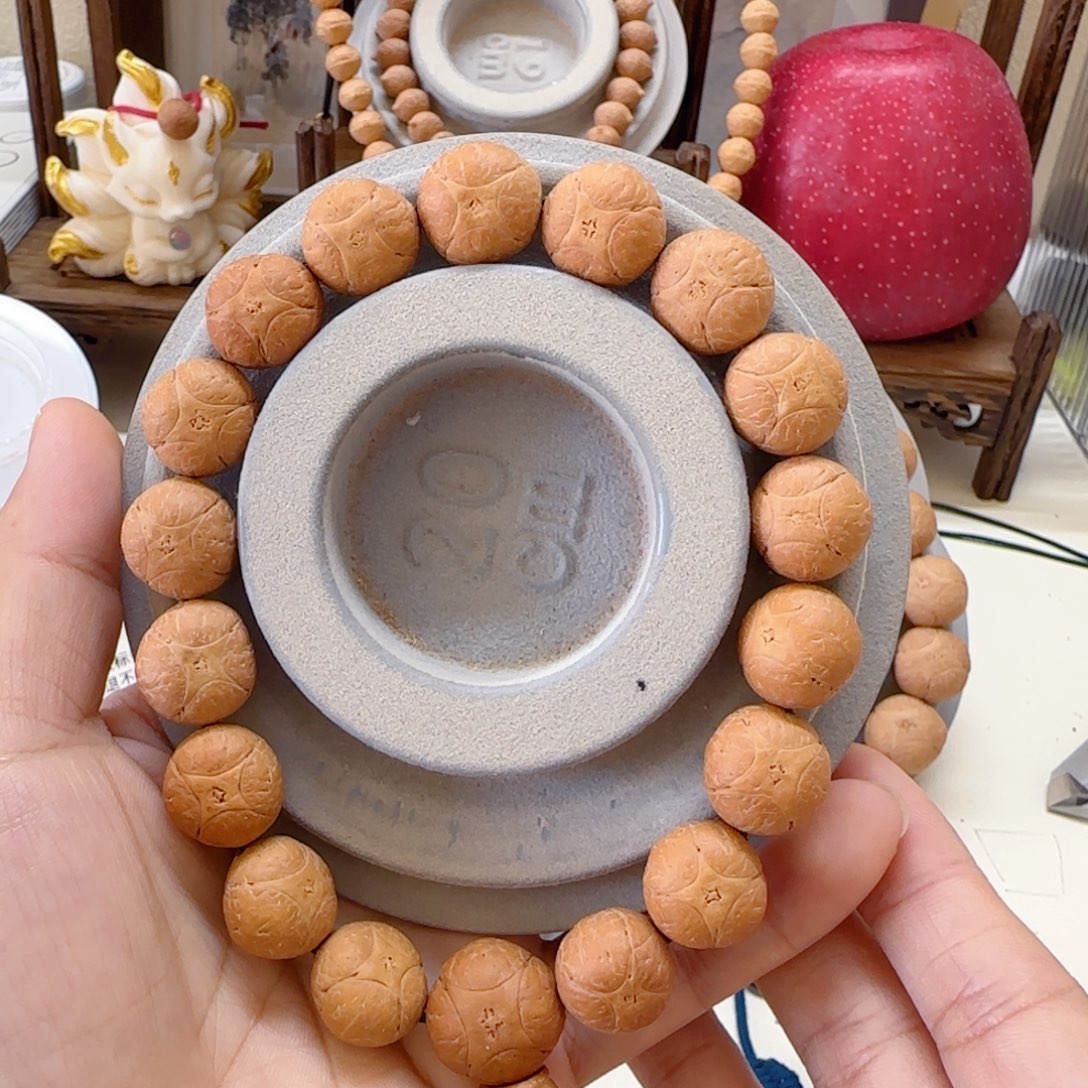 手串凤眼菩提15mm麒麟放漏0@535