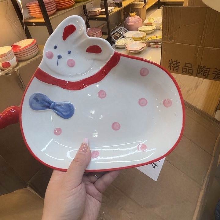 稻谷壳小兔子好看不吧