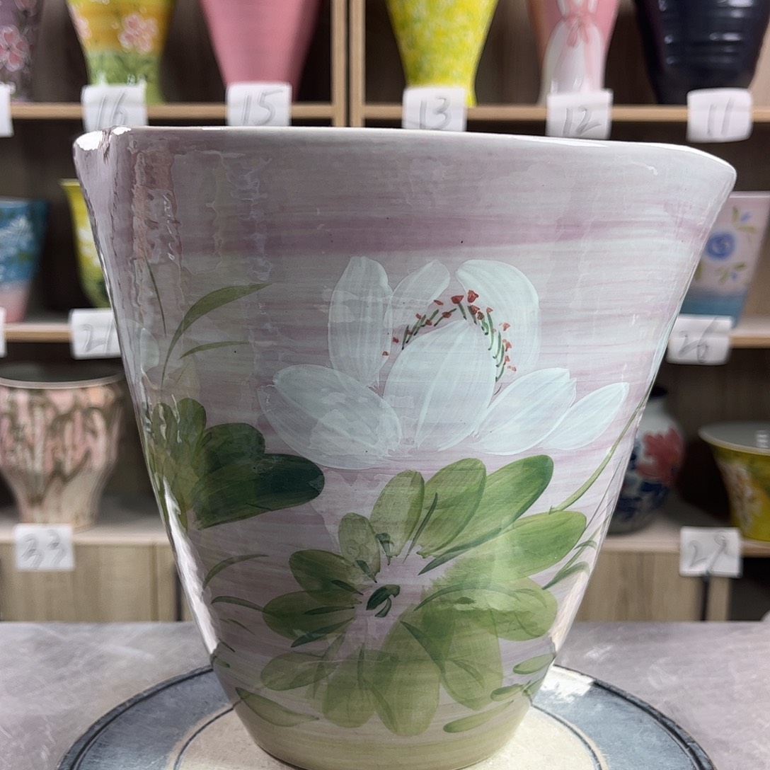 景德镇陶瓷花盆花盆