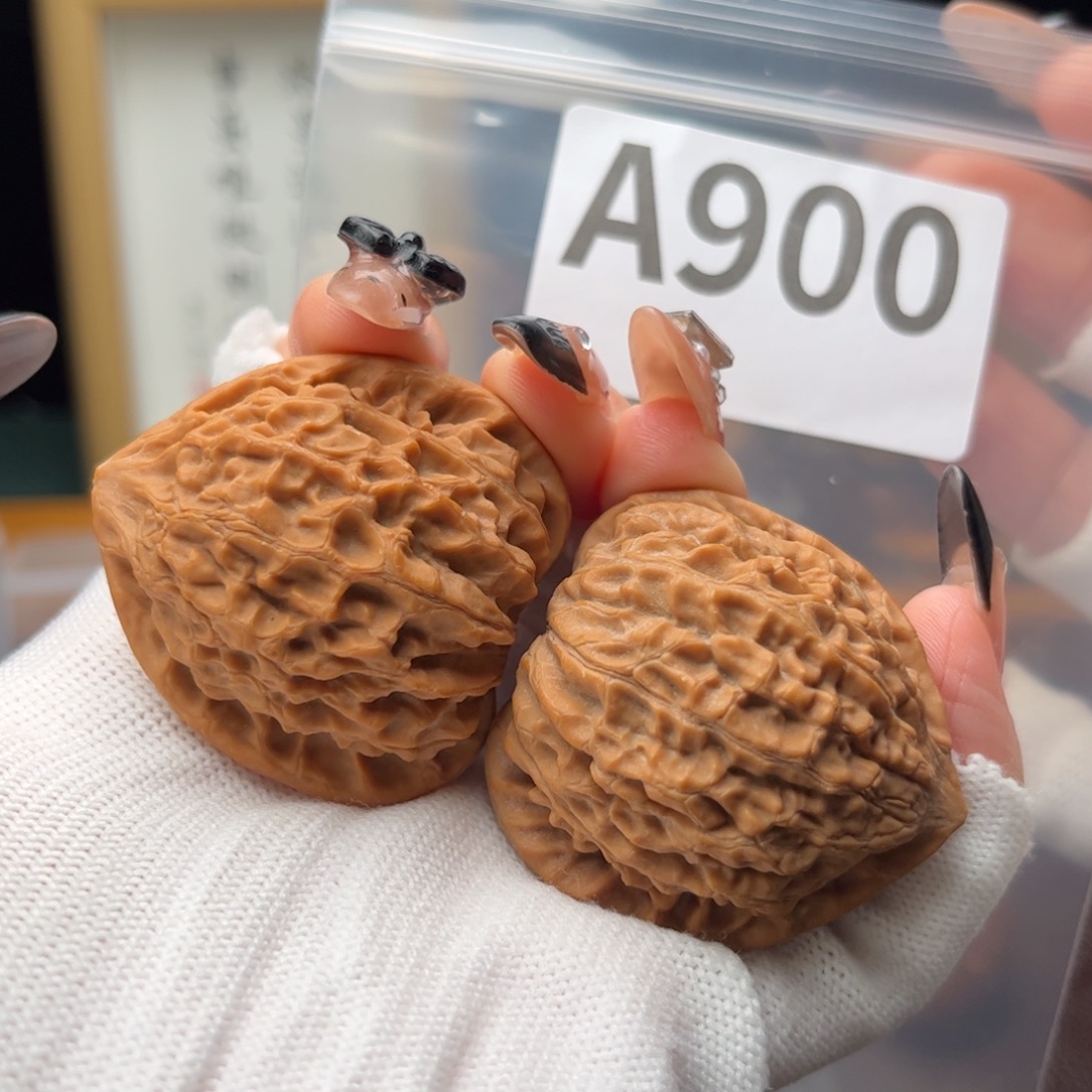 把件文玩核桃39金牛a900