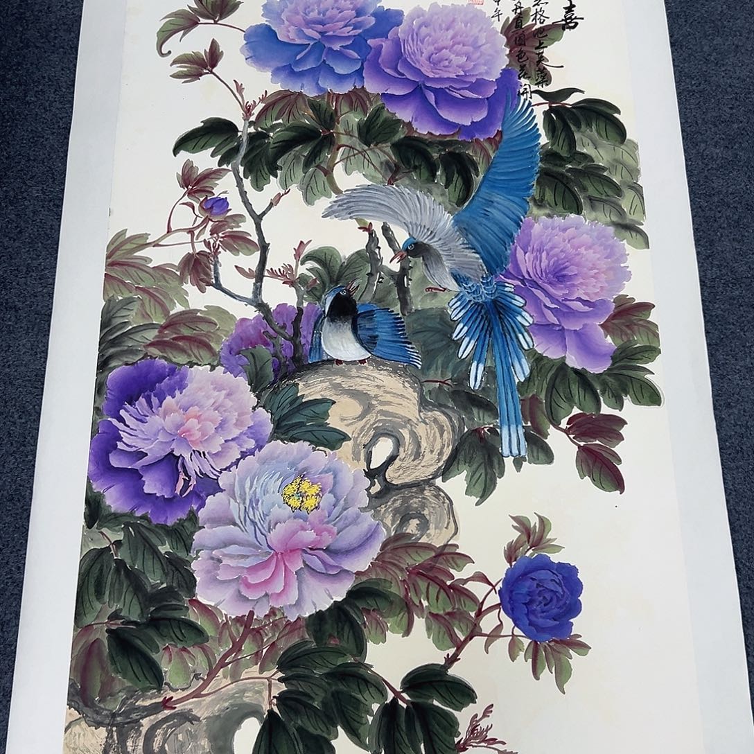 国画国画作品纯手绘