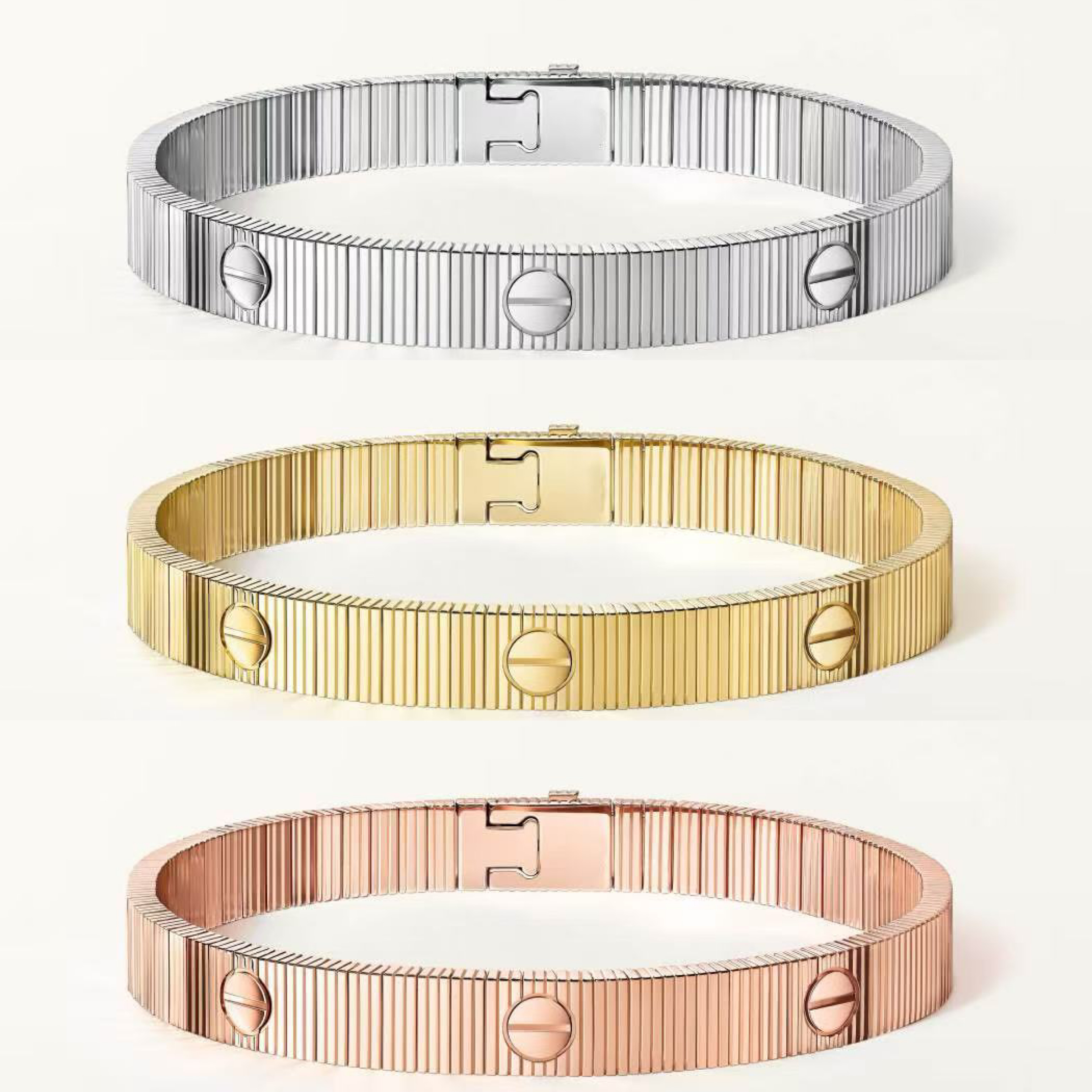 18k金螺纹软手链（25克 ）   多样性发一件