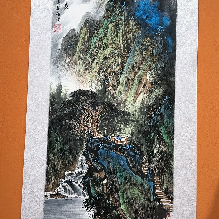 国画书法作品多次参加