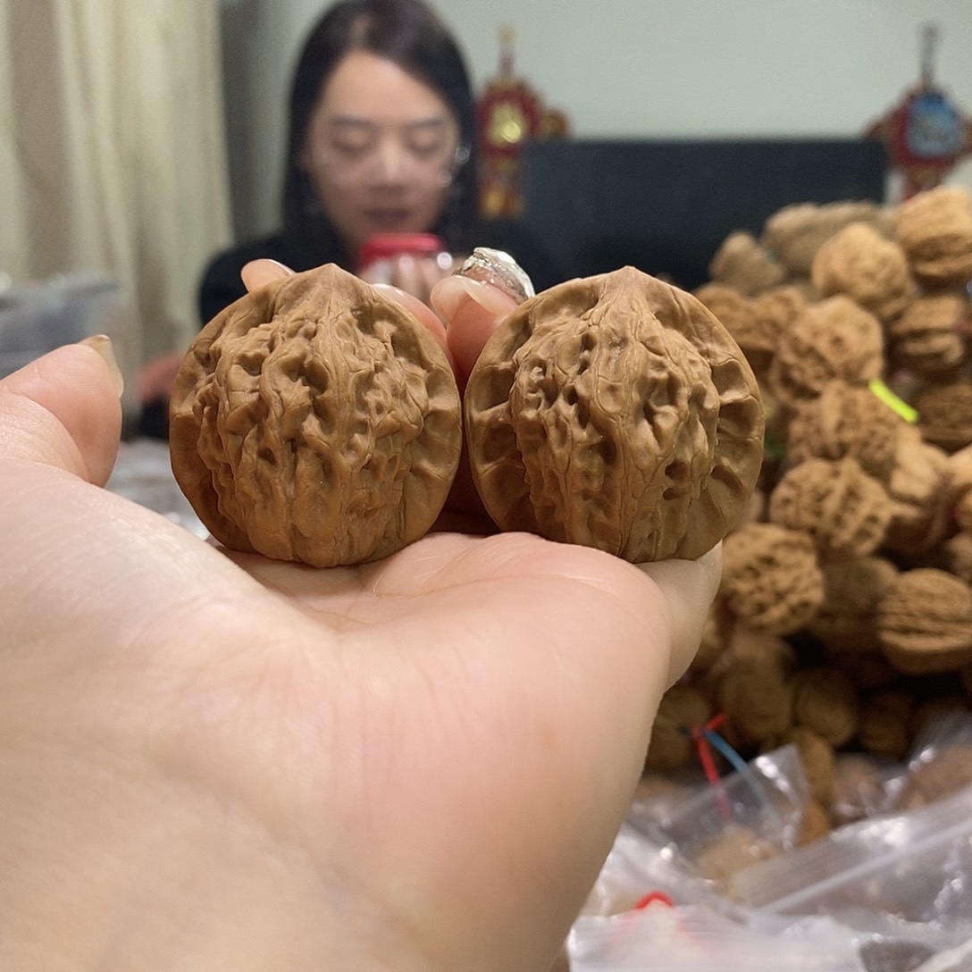 把件文玩核桃38血蟾