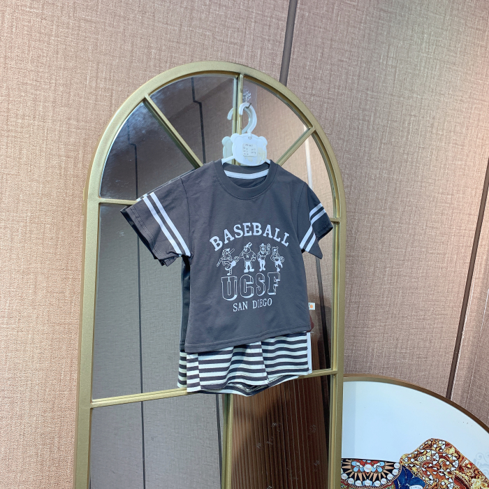 AB467    宝宝短袖短裤套装  夏款