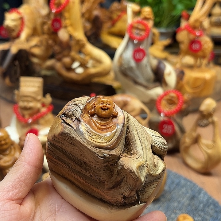 柏木（崖柏）崖柏摆件