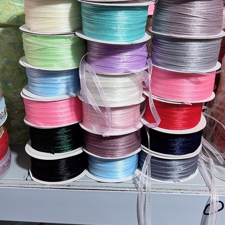 0.6的珍珠纱烟粉纯白深灰黑色咖色香芋紫各100码