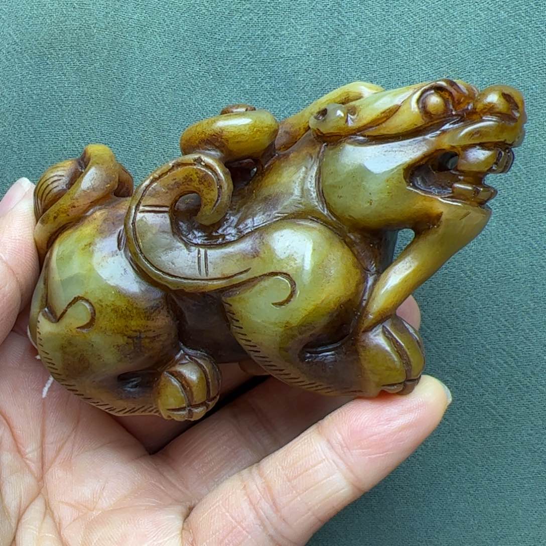 和田玉把件未镶嵌