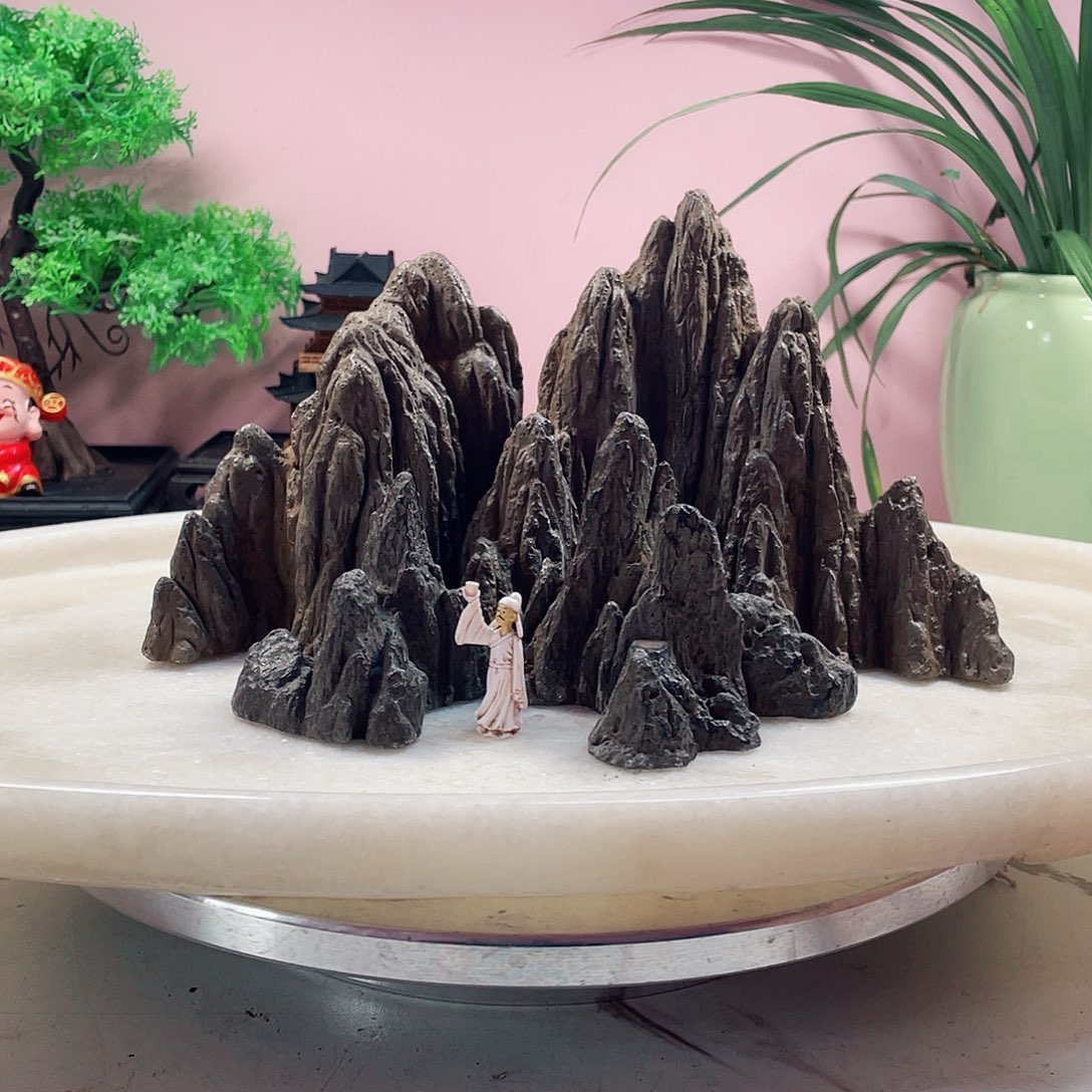 仿石组景 搭配组合