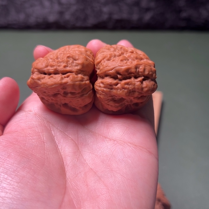 吊坠文玩核桃蛙37尺