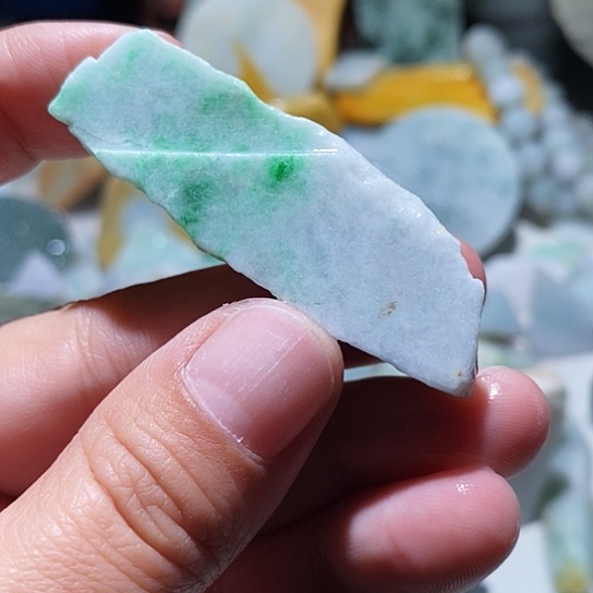 翡翠散珠边角料146