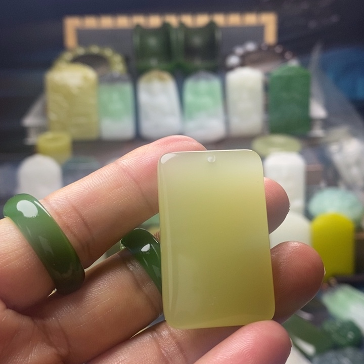 吊坠(不含链)未镶嵌和田玉