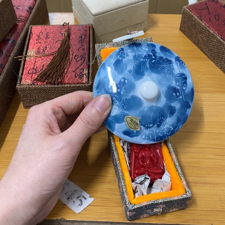 摆件中古工艺品一件